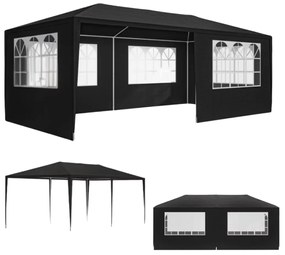 Namiot imprezowy NEAPOL, 3x6m, antracytowa Jurhan