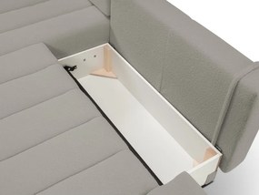 Narożnik wolnostojący BALOO Prawy w tkaninie LAMBI 13