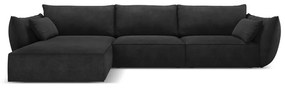 Ciemnoszary narożnik (lewostronny) Vanda – Mazzini Sofas