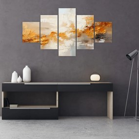 Obraz - Złota tekstura (125x70 cm)