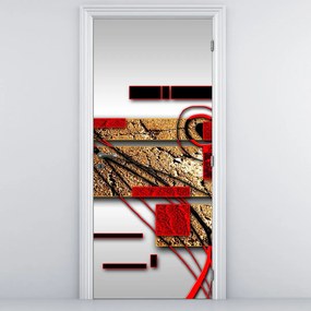 Fototapeta na drzwi - Abstrakcja (95x205cm)