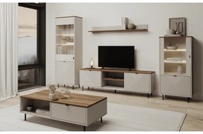 Szafka EYCO 1D1W, kaszmir/dąb castello