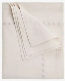 Obrus 150x150 Cm Z Bawełny Naviresa Kremowa Tapioca - Sklum