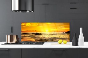 Panel Kuchenny Lazurowy Ocean I Piasek