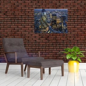 Obraz - Wieczorna panorama Londynu (70x50 cm)