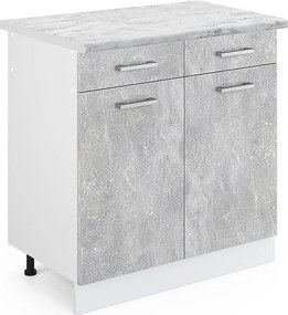 Szafka dolna do kuchni beton 80x60x81.6 r-line