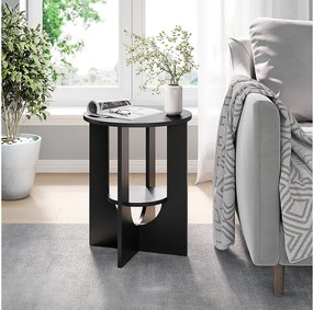 Stolik kawowy czarny 40x40x50.5 vareo