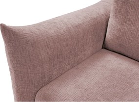 Sofa ADEL z funkcja spania i pojemnikiem BRUDNY RÓŻ OVER THE HORIZON 64