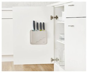 Zestaw noży ze stali nierdzewnej ze stojakiem 4 szt. DoorStore™ – Joseph Joseph