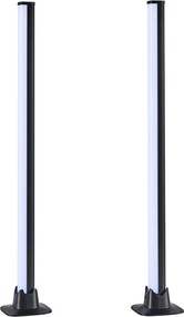 Czarna metalowa lampa stołowa LED (wysokość 55 cm) Boy – Reality