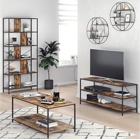 Stolik kawowy drewno antyczne 108x52x45 fyrk