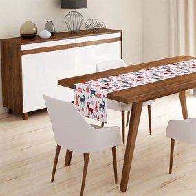 Bieżnik ze świątecznym motywem 40x140 cm Snowflakes – Mila Home