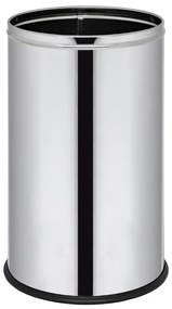 Kosz do biura na śmieci, 18 L, nierdzewny błyszczący