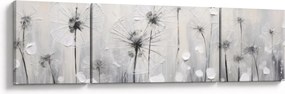 Obraz - Mlecze, malarstwo (170x50 cm)