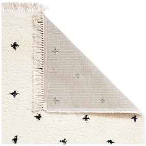 Biało-czarny dywan Think Rugs Boho Dots, 120x170 cm