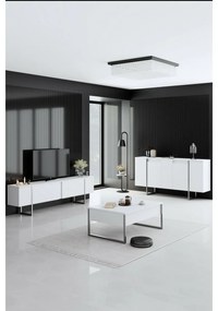 Szafka Luxe White and Silver