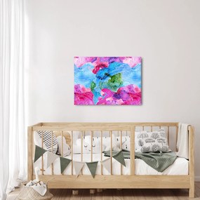 Obraz - Kolorowe fale (70x50 cm)