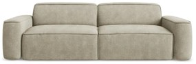 Beżowa sofa z tkaniny szenilowej 244 cm Omao – Makamii