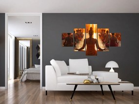 Obraz - Lekcje jogi (125x70 cm)