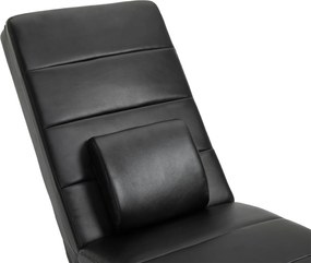 HOMCOM fotel rozkładany, 58 cm x 163 cm x 87 cm