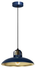 Industrialna lampa wisząca granatowa - 5X K483 K0-M61