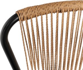 Zestaw mebli ogrodowych, balkonowych Bravio, rattanowy stolik i 2 krzesła