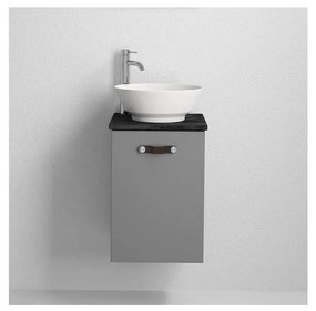 Szafka łazienkowa z umywalką TAARNHOLM szara