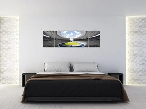 Obraz - stadion piłkarski (170x50 cm)