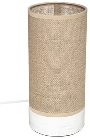Lampka nocna z naturalnym kloszem