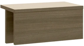 Półka/podstawka pod monitor do biurka LAYERS, dąb bielony