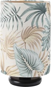 Czarna lampka nocna tuba w stylu boho - 3X S400 K9-D60