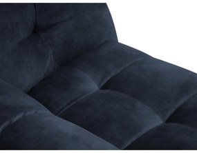 Niebieska aksamitna sofa Windsor &amp; Co Sofas Vesta, 208 cm