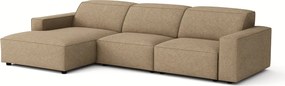 Narożnik modułowy Cursal A lewy – sofa narożna 284 x 166 cm, jasno brązowy Raven 34, nowoczesny design