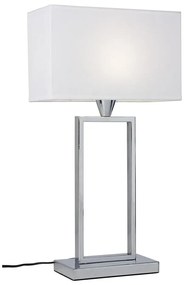 Cottex B2821K - Lampa stołowa KENSINGTON 1xE14/40W/230V srebrna