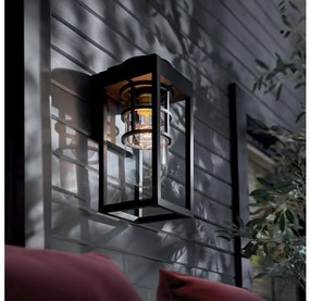 Kichler KL-HONE-S-BKT - Kinkiet zewnętrzny HONE S 1xE27/60W/230V IP44