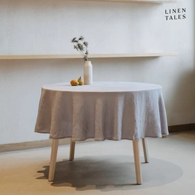 Lniany obrus ø 180 cm – Linen Tales