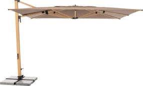 Doppler ALU WOOD XL 400 x 300 cm brązowa