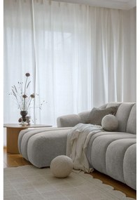 Jasnoszary narożnik (lewostronny/z szezlongiem) Shell – Miuform