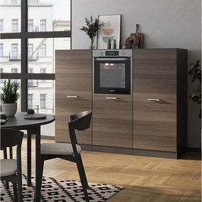 Blok kuchenny szlachetny szary/antracyt 180x46x81.6 r-line