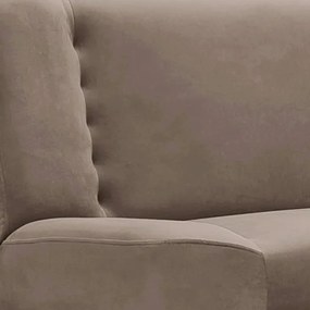 Sofa z Funkcją Spania PIANO Rozkładana Wersalka Dwuosobowa Beżowa Nowoczesna do Salonu