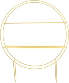 Półka - stojak Chicago gold wys.60,5cm
