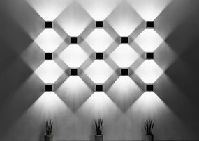 Geometryczny kinkiet antracyt - 7X E716 N7-K45