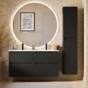 Badmöbel Set VIREO 120 cm mit Doppelwaschbecken