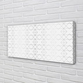 Obraz na płótnie Zarys Wielokątów