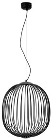 Lampa Sufitowa Wisząca APP967-1CP Czarna