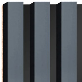 Akustyczne panele lamelowe 2 szt. antracyt G4-W74