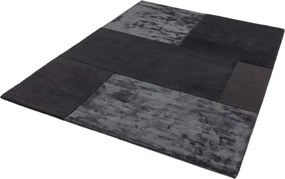 Ciemnoszary dywan Asiatic Carpets Tate Tonal Textures, 200x290 cm