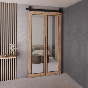 Drzwi Przesuwne QUDIO M8 Dąb Craft Złoty 90