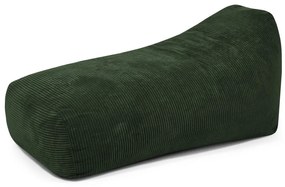 Zielony sztruksowy worek do siedzenia Snug Long 140 – SLOWDOWN