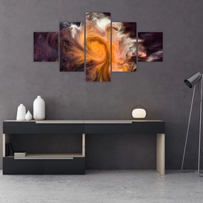 Abstrakcyjny obraz - kosmos (125x70 cm)